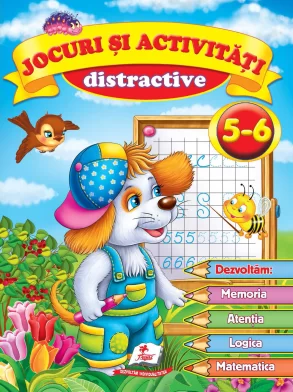 Книга Jocuri si activitati distractive, 5-6 ani