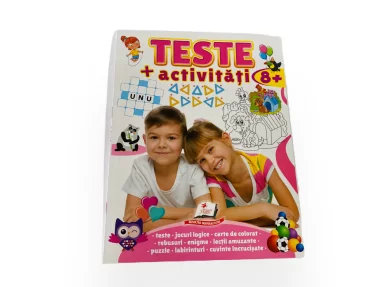 Cartea Teste + Activități, 8+