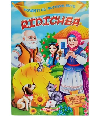 Cartea Povesti cu autocolanate RIDICHEA