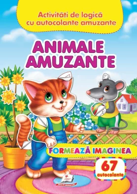 Cartea Formeaza imagini ANIMALE AMUZANTE