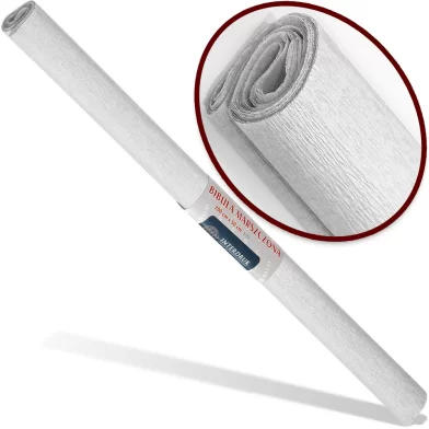 Бумага креповая INTERDRUK Classic 50x200см, белая