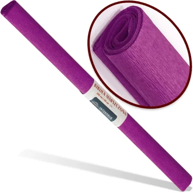 Бумага креповая INTERDRUK Classic 50x200см, т. розовая