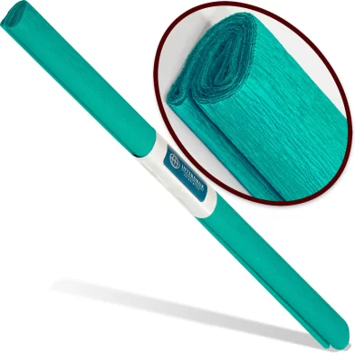 Hirtie creponata INTERDRUK Classic 50x200cm, aquamarin