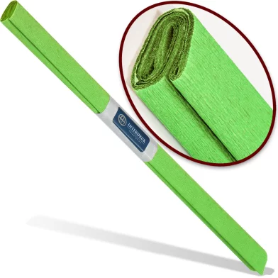 Hirtie creponata INTERDRUK Classic 50x200cm, verzuie