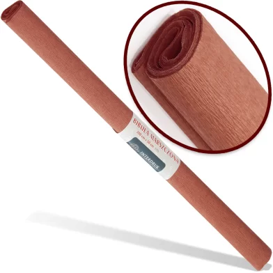Hirtie creponata INTERDRUK Classic 50x200cm, cafeniu