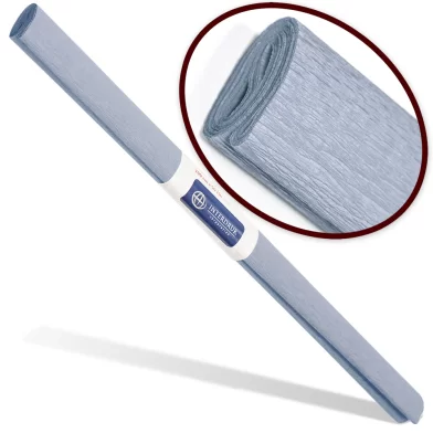 Бумага креповая INTERDRUK Classic 50x200см, серая