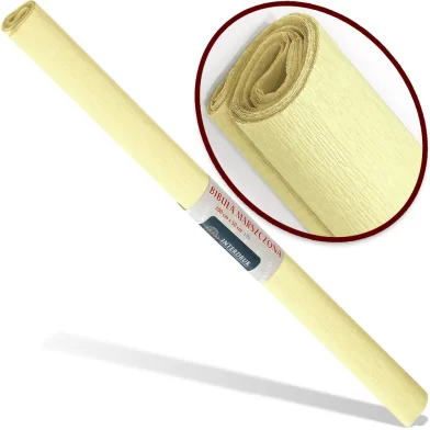 Бумага креповая INTERDRUK Classic 50x200см, кремовая