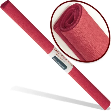 Бумага креповая INTERDRUK Classic 50x200см, красная