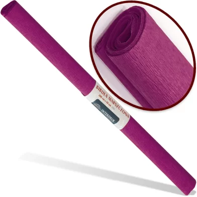 Hirtie creponata INTERDRUK Classic 50x200cm, rubin