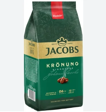 Cafea JACOBS Kronung, boabe, 1kg