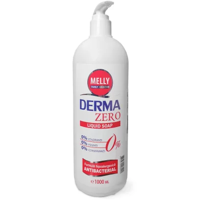 Мыло жидкое MELLY Derma Zero, антибактериальное, 1 л