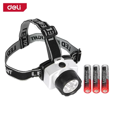 Lanterna frontala DELI, 45 lm, 3xAAA