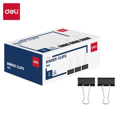 Clipsuri DELI Clasic 41mm, 12 bucati