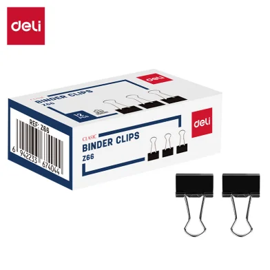 Clipsuri DELI Clasic 15mm, 12 bucati