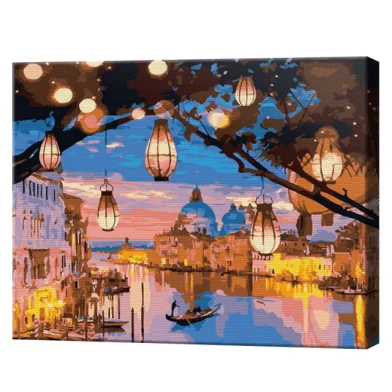 Pictura pe numere ART GALLERY Venețiea 30х40cm pinza
