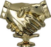 Фигурка РУКОПОЖАТИЕ, 8.5 см