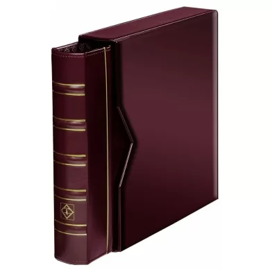 Album LEUCH OPTIMA Classic in husa, fara folii, visiniu