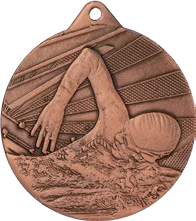 Medalie D50 mm, ME003B, bronz