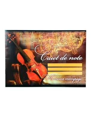 Caiet de note A5, 16 foi