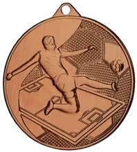 Medalie D50 mm, MMC45050B, bronz, futbol
