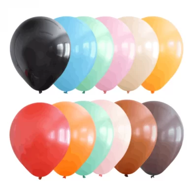 Baloane colorate Kalisan, color, 30 cm, 100 bucati