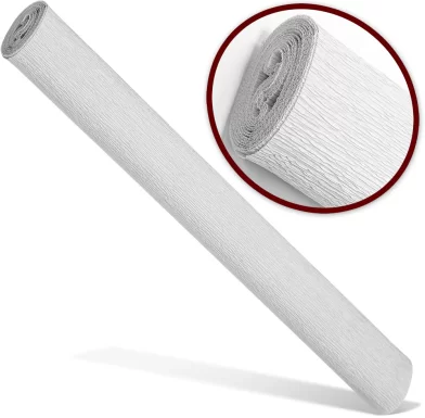Бумага креповая INTERDRUK Premium 50x200см, белая