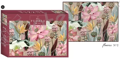 Puzzle INTERDRUK "Flowers 2", 1000 elemente