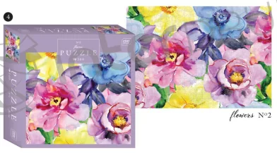 Puzzle INTERDRUK "Flowers 2", 500 elemente