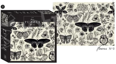 Puzzle INTERDRUK "Flowers 3", 500 elemente