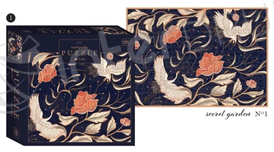 Puzzle INTERDRUK "Secret Garden 1", 500 elemente