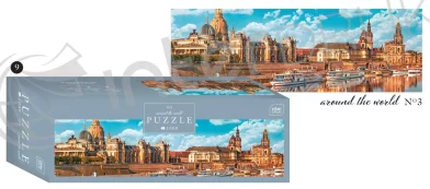Puzzle INTERDRUK "Around the World 3", panoramic 1000 el