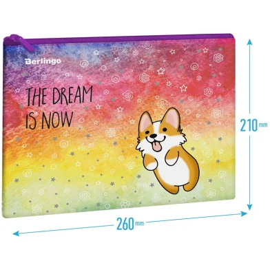 Mapa cu fermoar BERLINGO Corgi Boy, A5