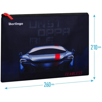 Mapa cu fermoar BERLINGO Fearless, A5
