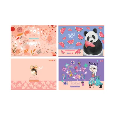 Album p-u desen BG Pentru tine A4, 12 foi, 100g/m2