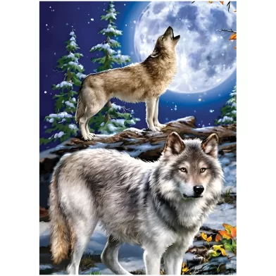 Puzzle ТРИ СОВЫ "Urla la luna", 1000 elemente