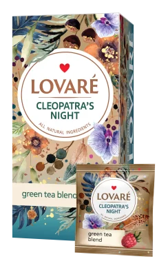Ceai LOVARE Cleopatra’s Night, 24 pachetele de 2gr 