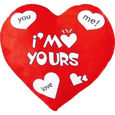 Perna de plus Inima "Уou Me", H32 сm., rosie