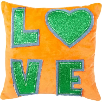 Perna de plus Love, H35 сm., oranj