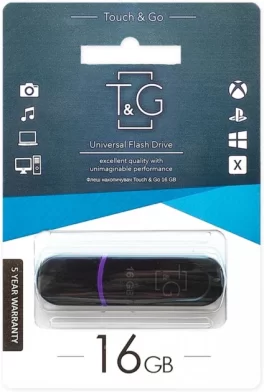 Flash USB2.0 T&G 012, 16 GB, negru