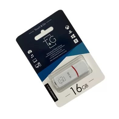 Flash USB2.0 T&G 012, 16 GB, alba