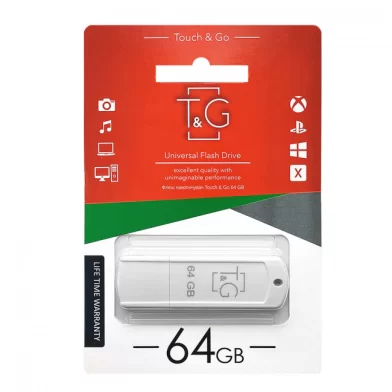 Flash USB2.0 T&G 012, 64 GB, alba