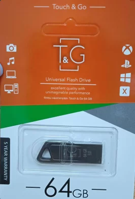 Flash USB3.0 T&G 114 Long, 64 GB, metal negru