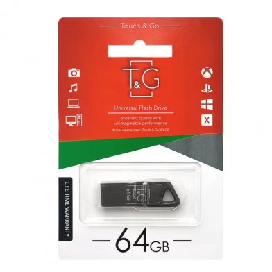 Flash USB2.0 T&G 114 Long, 64 GB, metal 