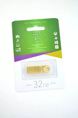 Flash USB3.0 T&G 117 , 32 GB, metal auriu