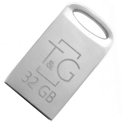 Flash USB T&G 120 Mini, 32 GB, argentiu