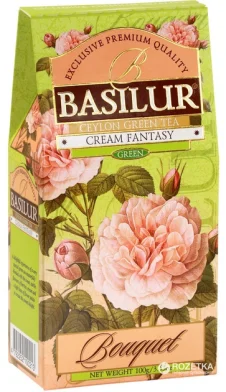 Чай BASILUR Cream Fantasy Bouquet Coll, листовой, 100 г