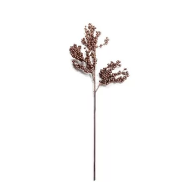 Ramura decorativa cu pomusoare, 82cm, aurie
