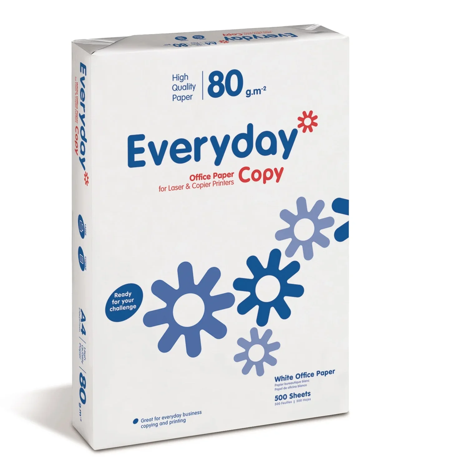 Hartie EVERYDAY A4, 80g/m2, 500 foi, clasa C+
