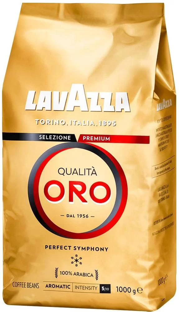 Кофе LAVAZZA ORO, зерна, 1 кг
