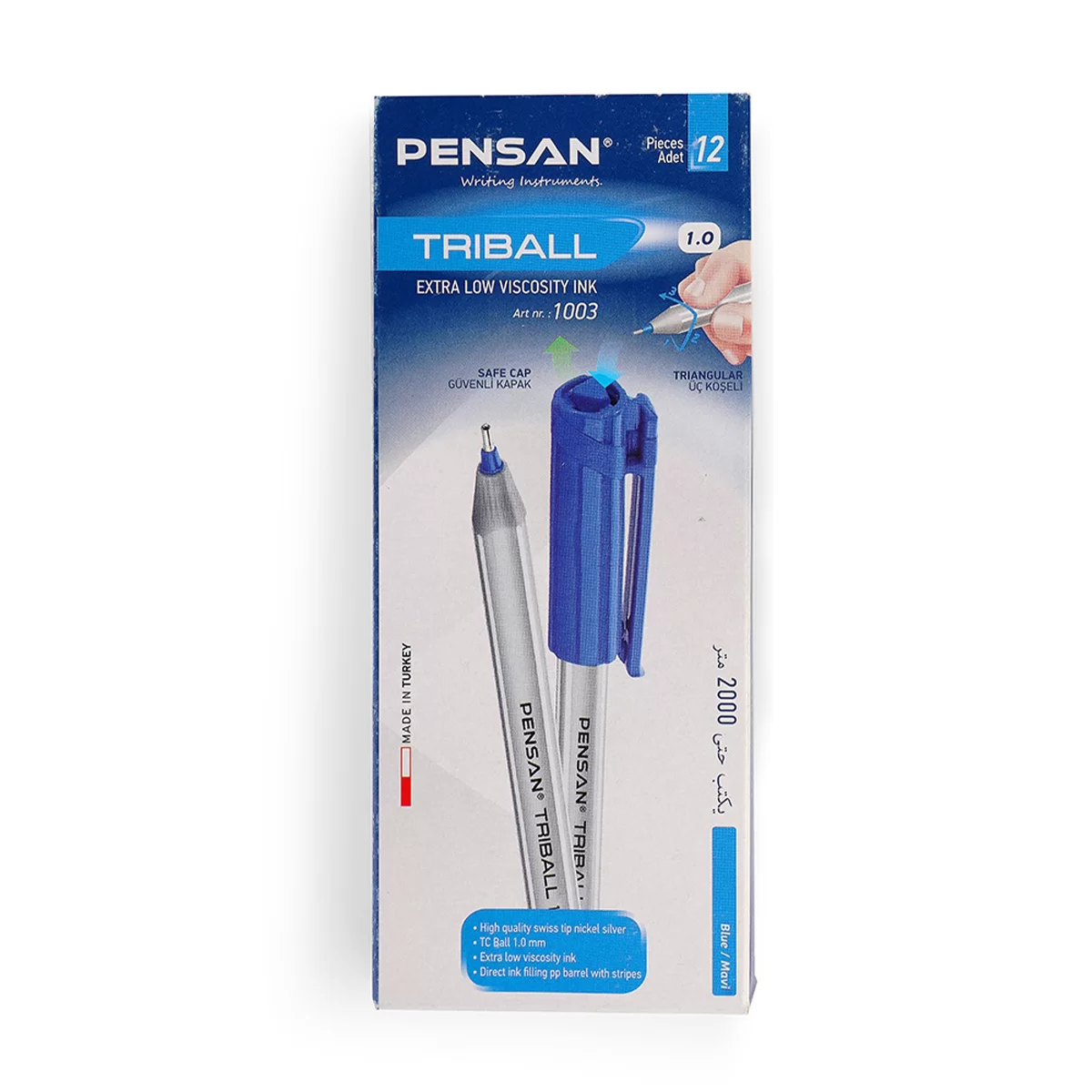 Pix PENSAN Triball, 1.0mm, albastru